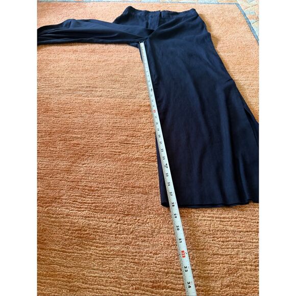 Antonio Melani Linen Blend Wide Leg Pants Women’s Size 6 High Rise Side Slits Na - Picture 6 of 8